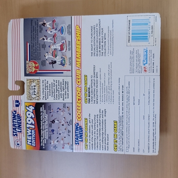 MLB Cecil Fielder New 1994 Edition Brand New - Picture 2 of 6